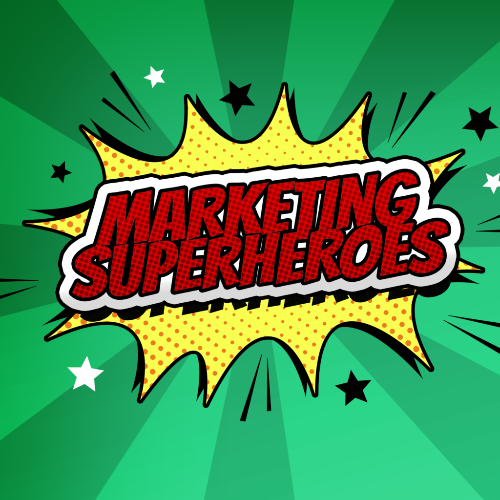 Marketing Superheroes Logo